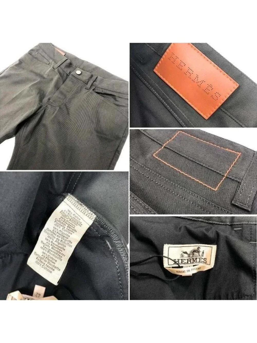 Hermes sellier pants